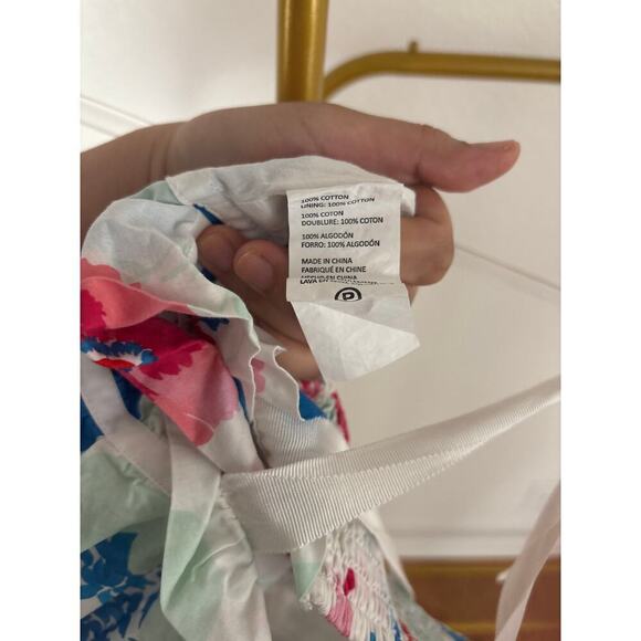 B13 Peter Som Smocked Top Womens 6 Swiftie Lover Coquette Cottagecore Romantic - Picture 8 of 8